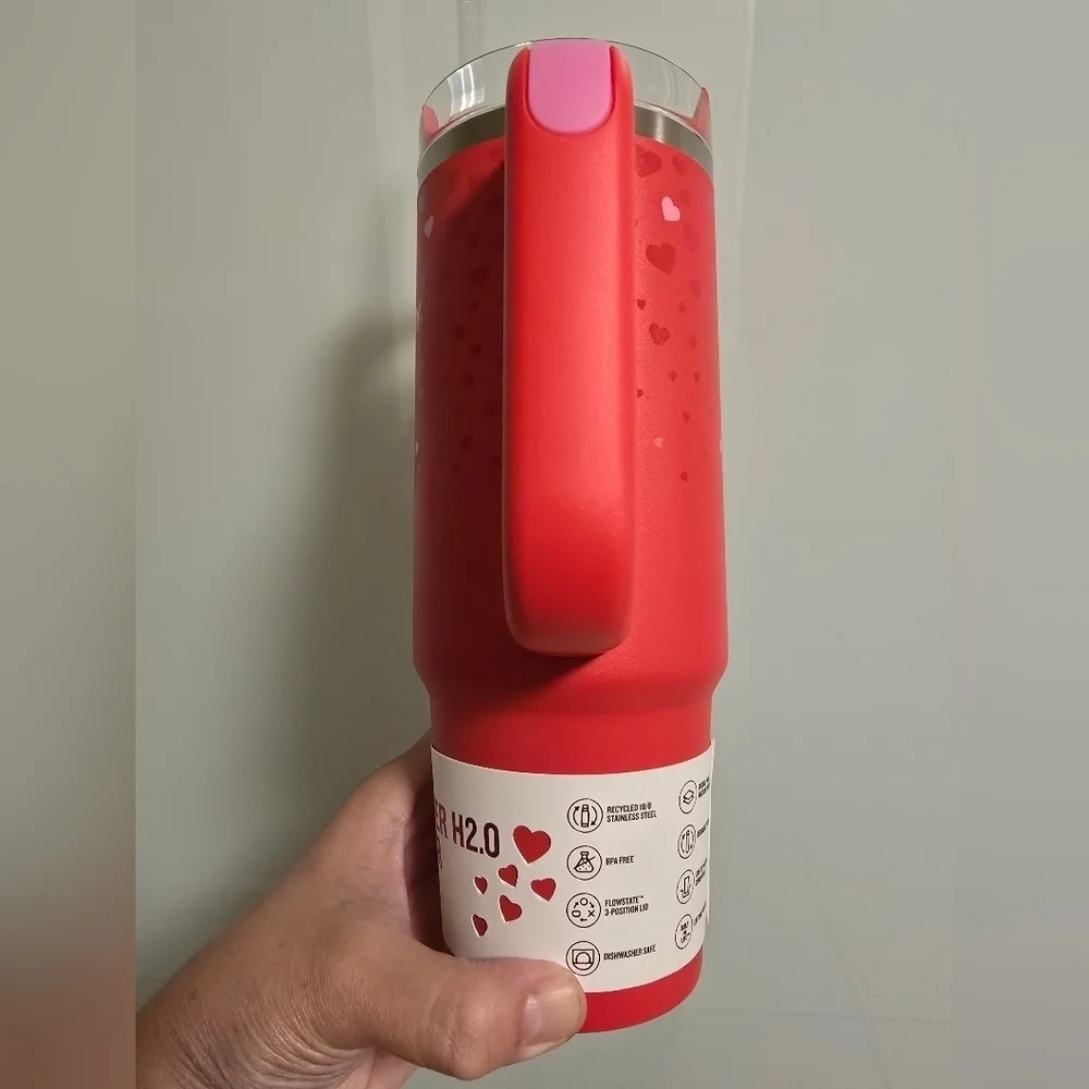 NWT Stanley Target 2025 Valentine's Day Limited Ed Collab The Flowstate Quencher